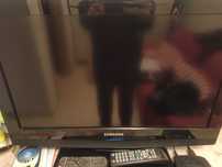 Televisão Samsung com comando original