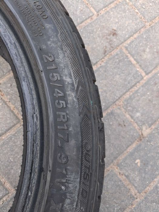 4x używane opony zimowe 215/45 R17 Imperial 2022r Gwarancja Montaż
