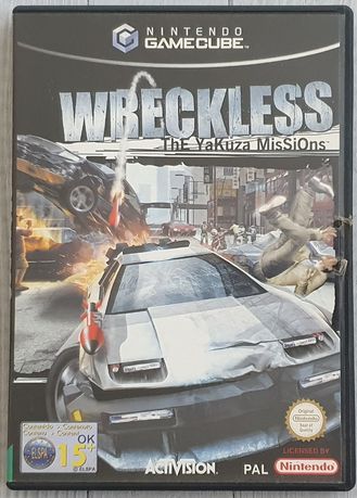 "Wreckless" gra Nintendo Gamecube wersja angielska