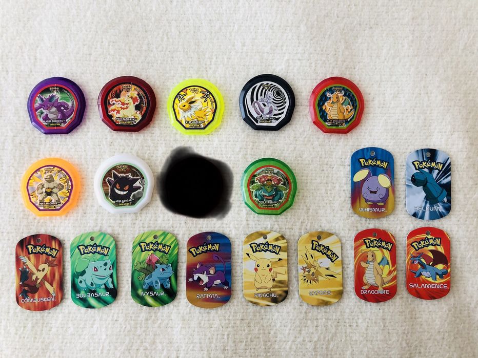 Tazos pokémon nox
