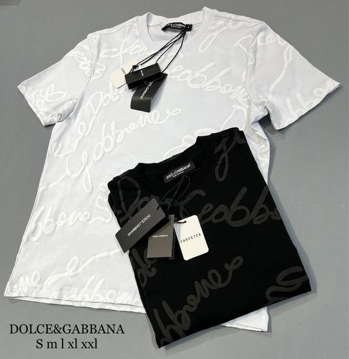РАСПРОДАЖА! Футболка DOLCE & GABBANA мужская унисекс