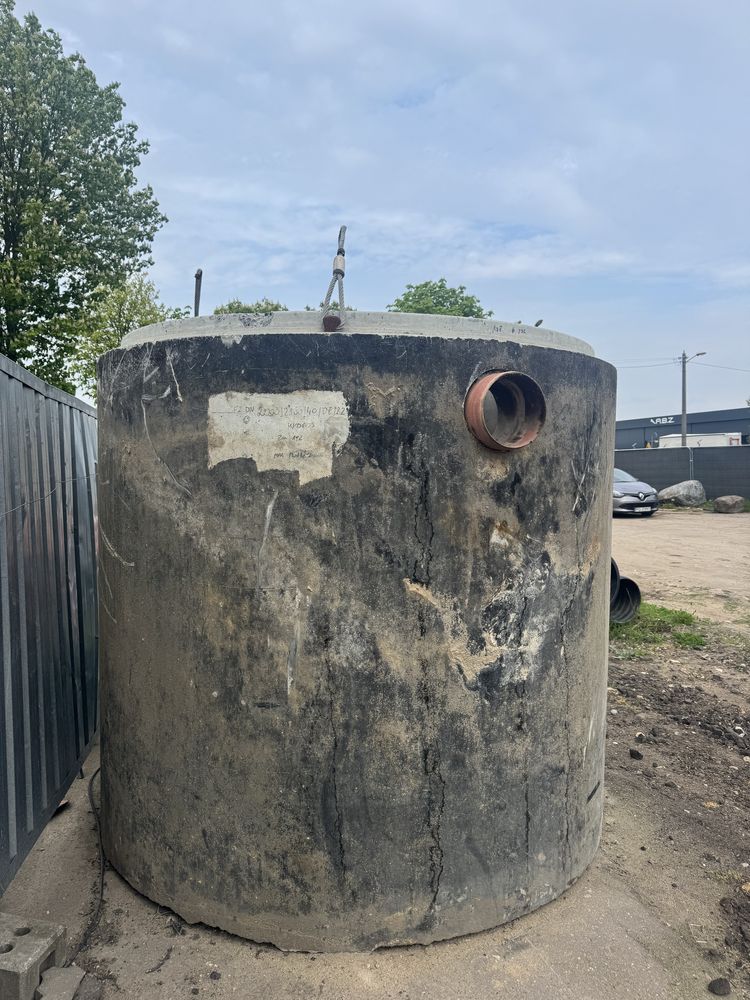 Separator koalescencyjny przemyslowy -4114m3 żelbet z pokrywą