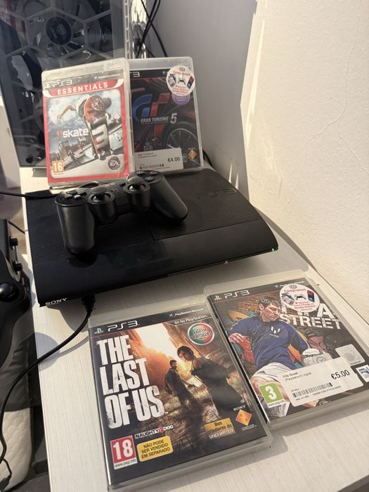 PS3 Super Slim Como Nova