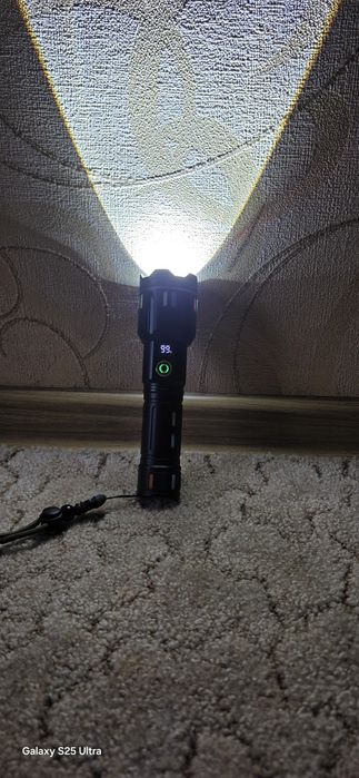 Аккумуляторный фонарик, Zoom, 1x26650,PM30-TG