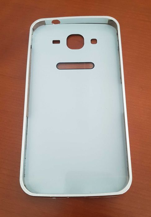 Capa prateada para Samsung Galaxy Mega 5.8 Duos. NOVA