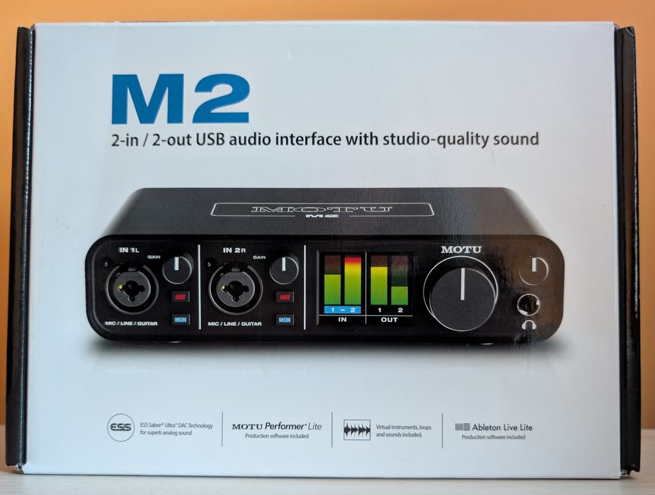Interfejs Audio MOTU M2