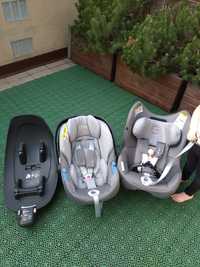 Zestaw Cybex Aton M, Sirona M2 i-size, Base M. Bezwypadkowe