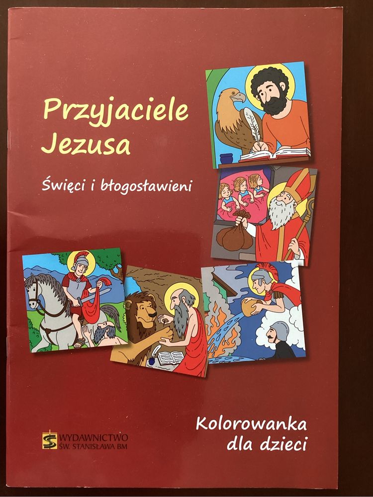 Kolorowanka Przyjaciele Jezusa