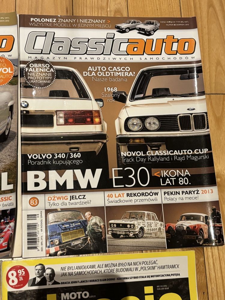 Classicauto i Classic czasopisma samochodowe 4-sztuki