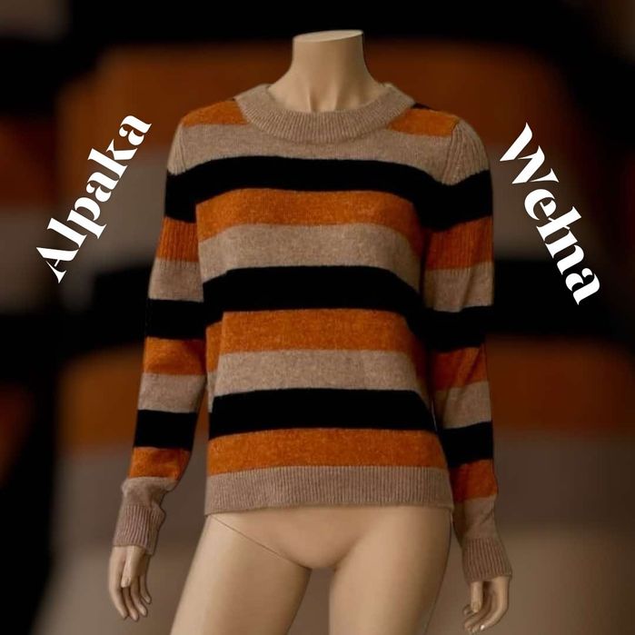 Selected Femme sweter damski 
30%alpaka 
43%wełny 
rozmiar M 
kolor:po
