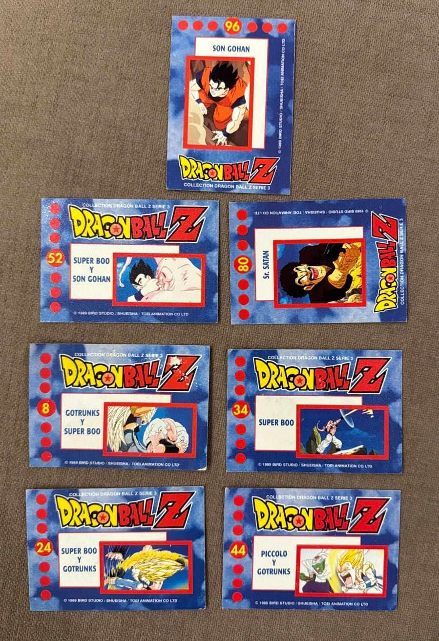 Cartas Dragon Ball