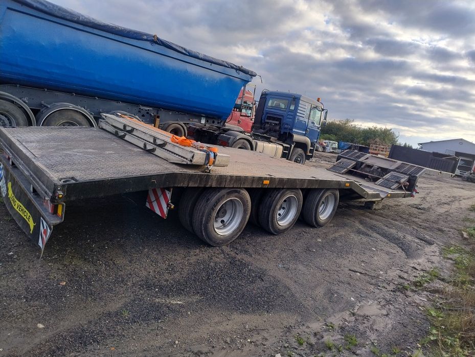 Naczepa niskopodwoziowa Schmitz mocna wciągarka!