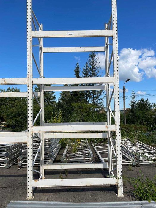 Палетні стелажі б/в, Стеллажи паллетные б/у, в ассортименте