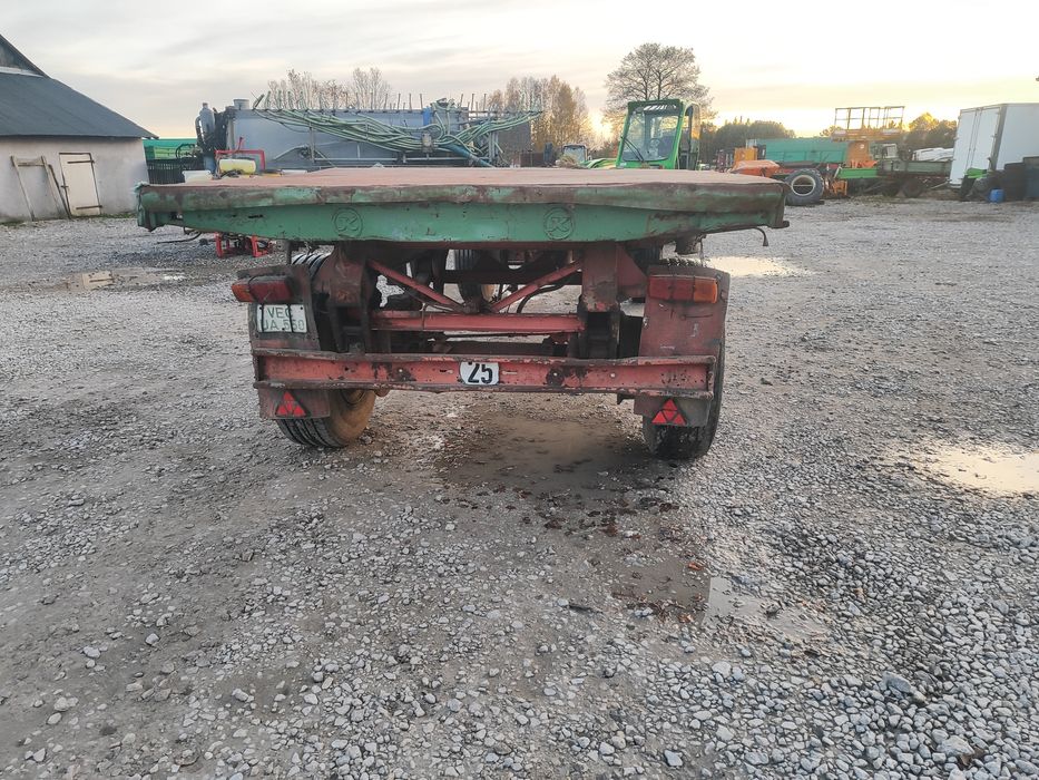 Przyczepy wywrotka 2 osiowa wywrot na 3 strony 16t