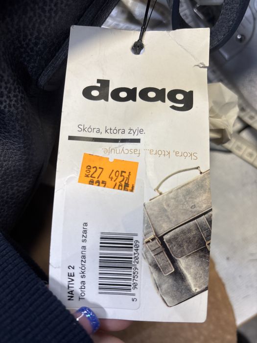 Torba szara Daag NATIVE 2