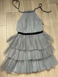 Sukienka elegancka impreza wesele urodziny tiulowa 34 EMO