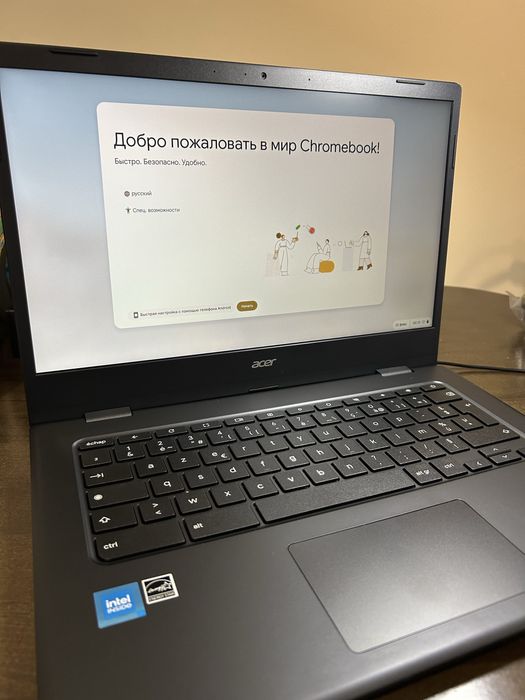 Ноутбук Acer Chromebook CB314-3HT ) Silver