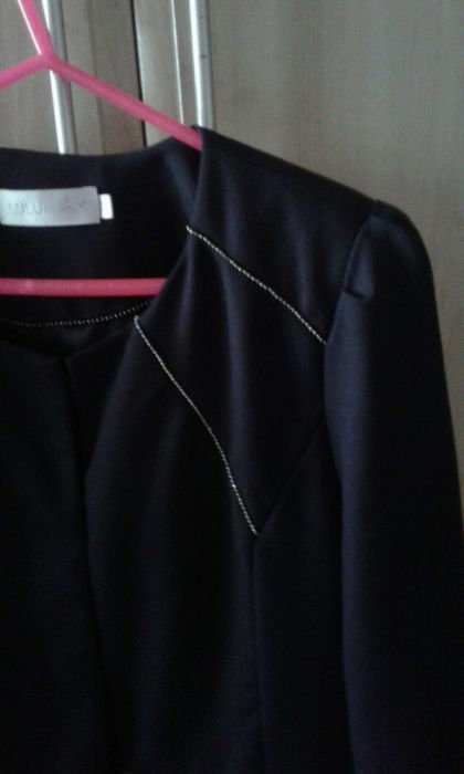 Пиджак чорний розмір s