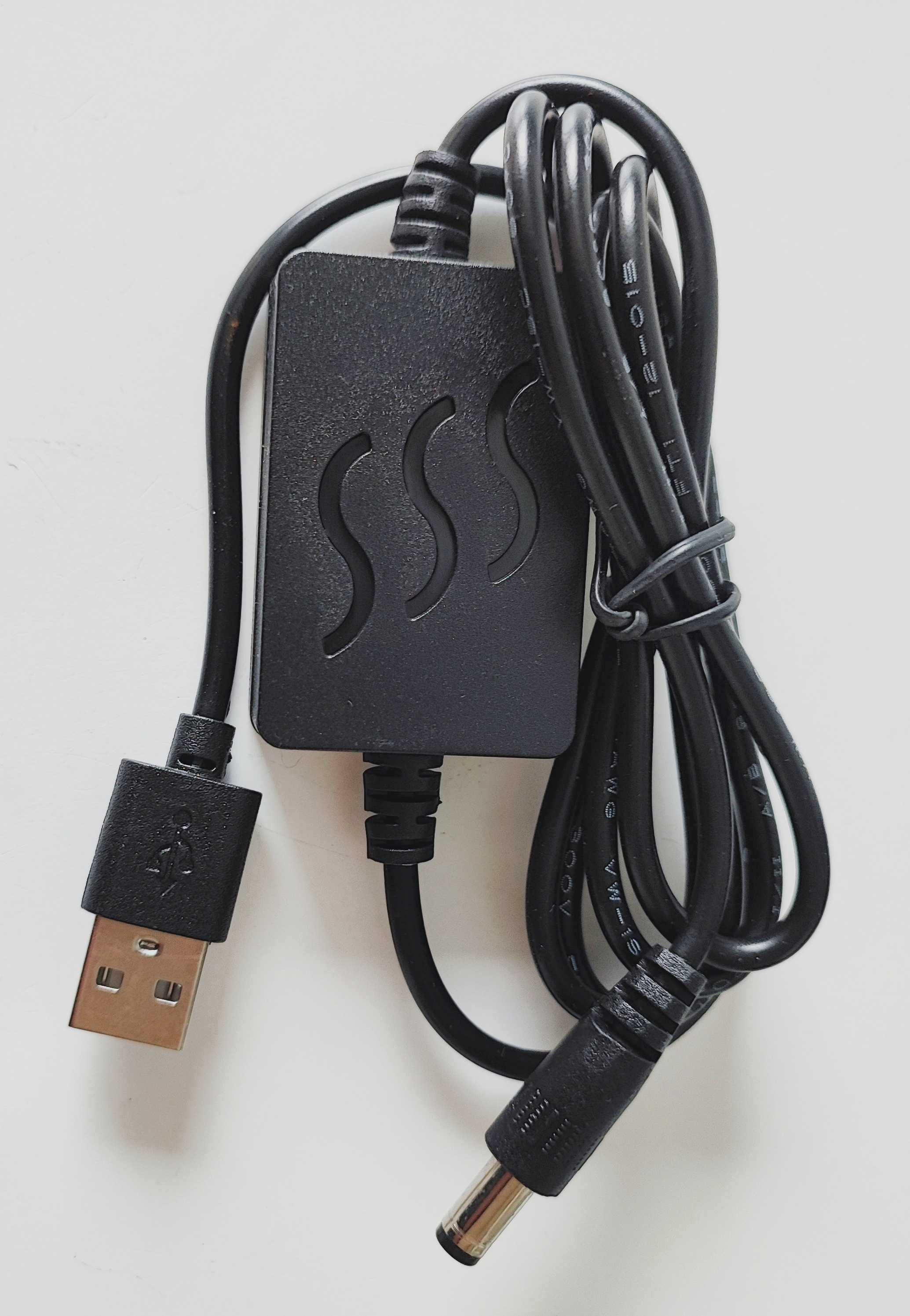 USB zasilacz przewodowy 5V na 12V prąd max 1A