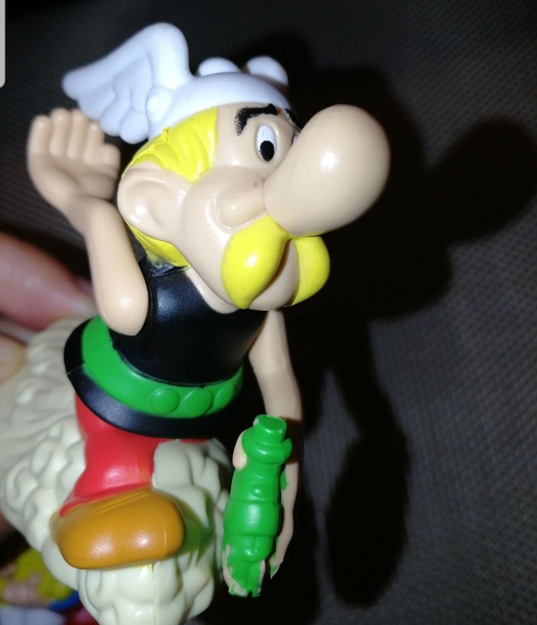 Snoopy  Figuras Astérix e Bardo topo de bolo Peanuts