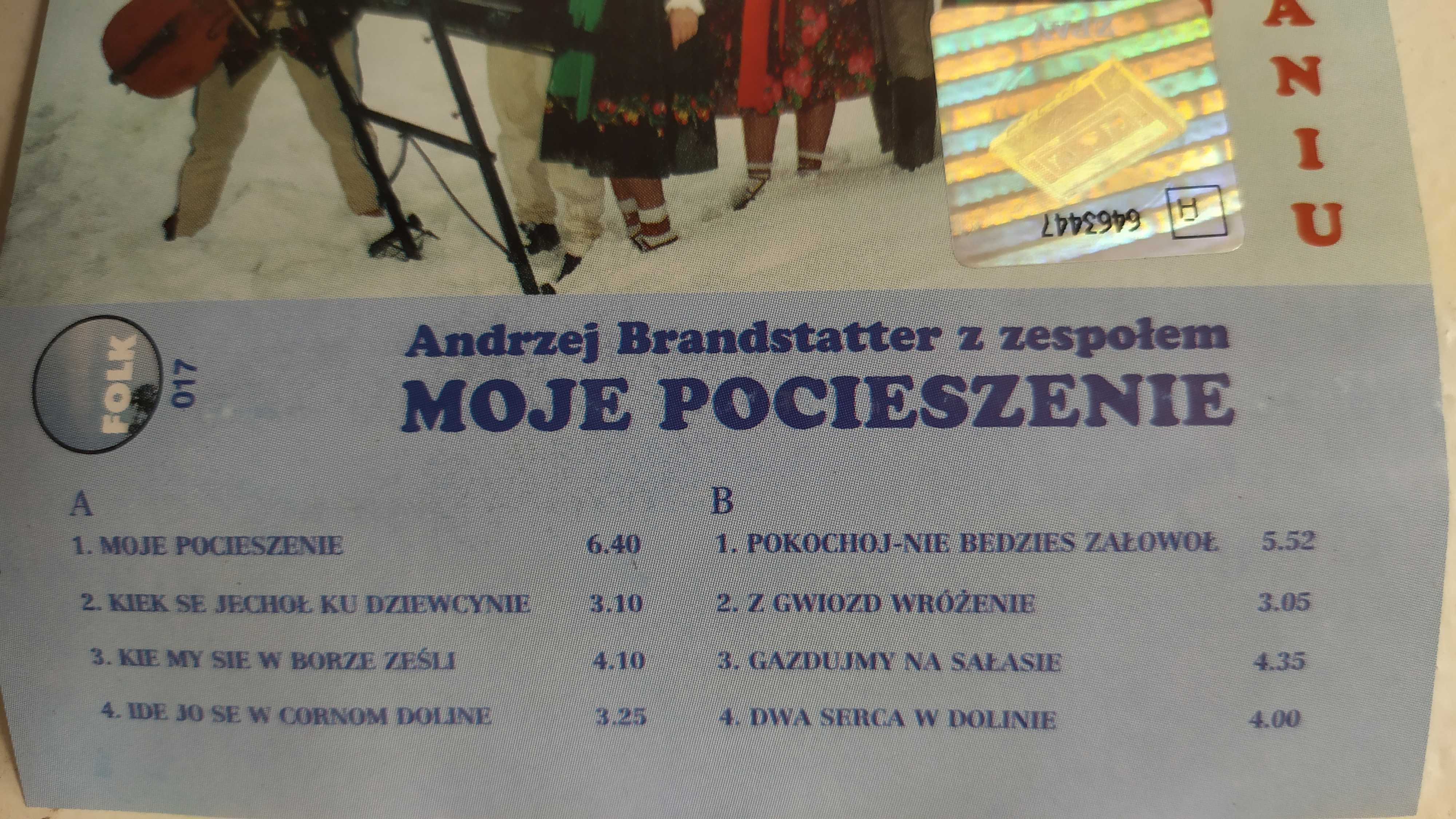 Andrzej Brandstatter Moje Pocieszenie Zegnaj Krywaniu kaseta