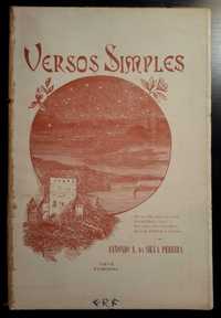 António A. da Silva Pereira - Versos Simples