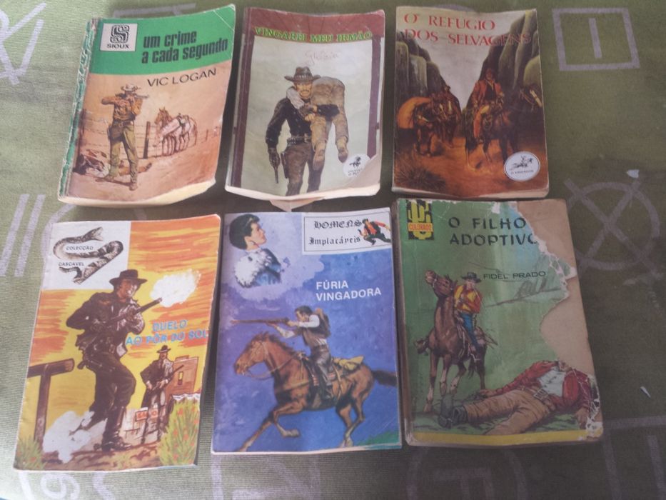 Livros de bolso (cowboys)