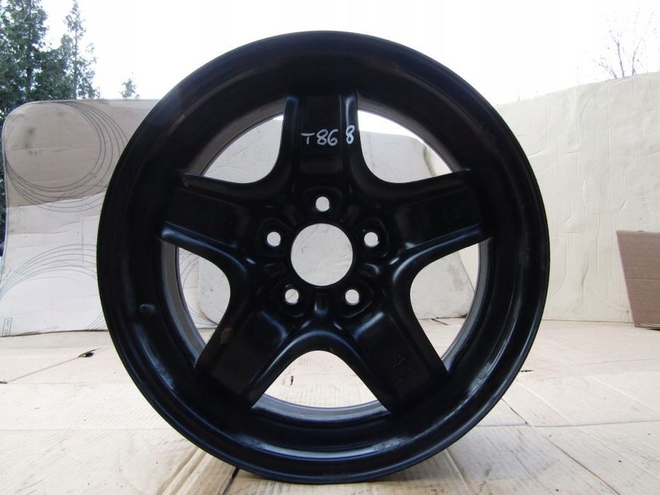 1x Felga 16 Strukturalna Opel Astra H Vectra B Zafira C Meriva A 5x110 ET39