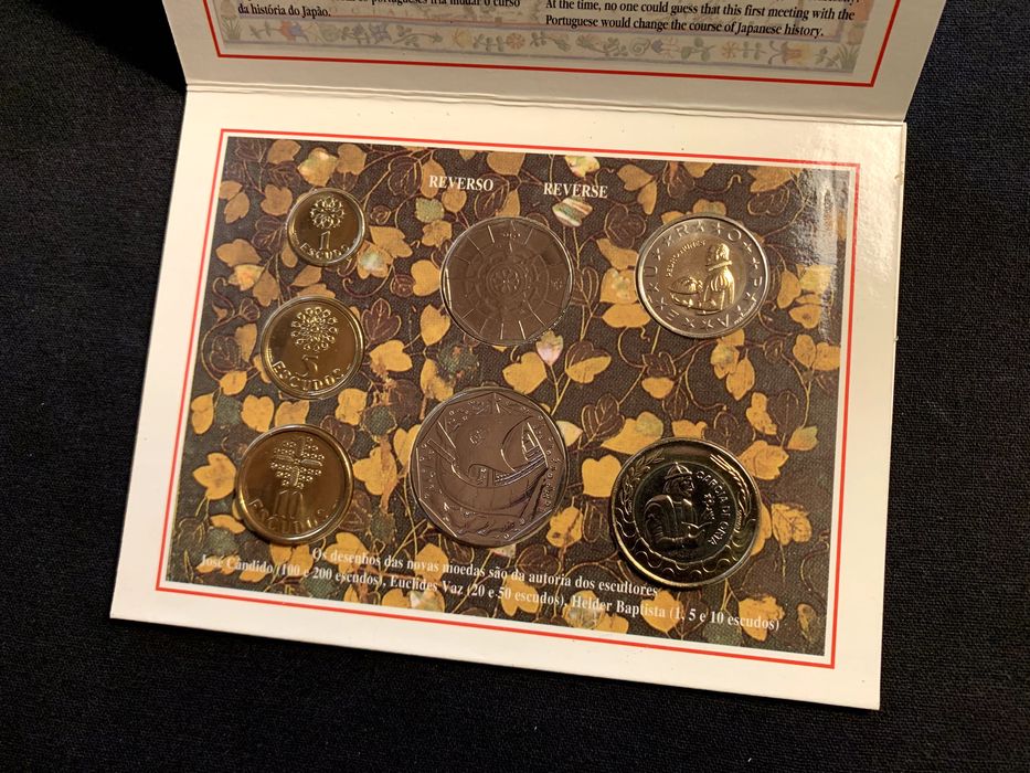Moedas · Série Anual Escudos 1993