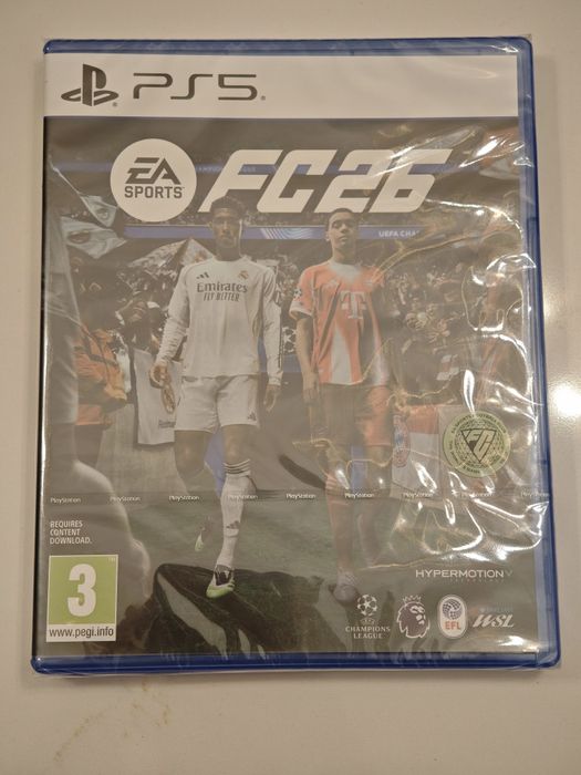 Gra FC26 na ps5. Nowa w folii