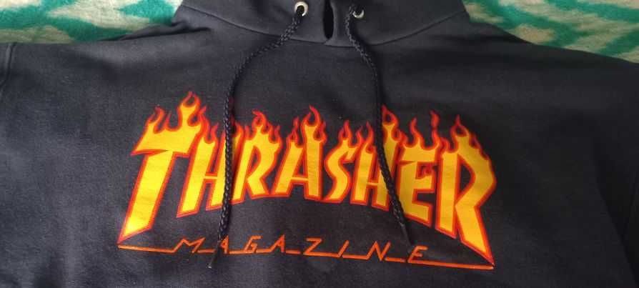 BLUZA Thrasher Magazine Flame Logo