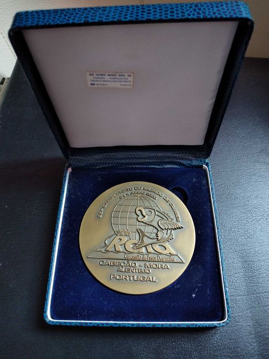 Medalha 20º Camp. do Mundo de Pesca - 2000 / Município de Mora