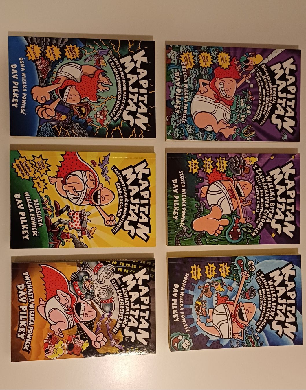 Kapitan Majtas Dziesiąta Wielka Powieść Dav Pilkey