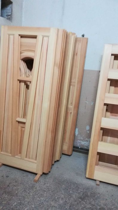 Drzwi zewnętrzne ocieplane masywne i solidne wewnętrzne