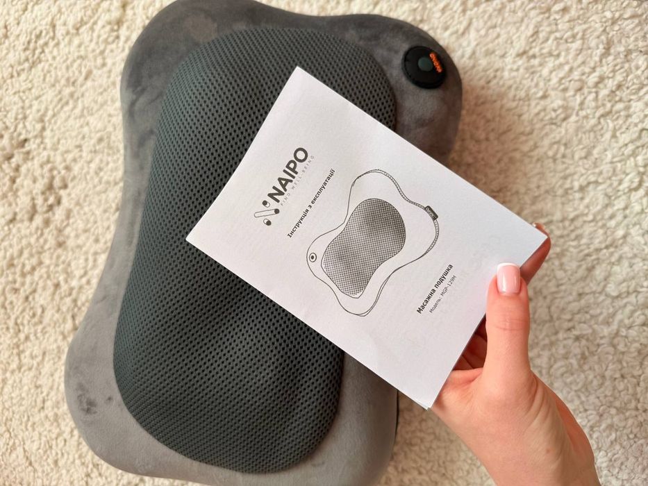 Масажна подушка Naipo Plush MGP-129M