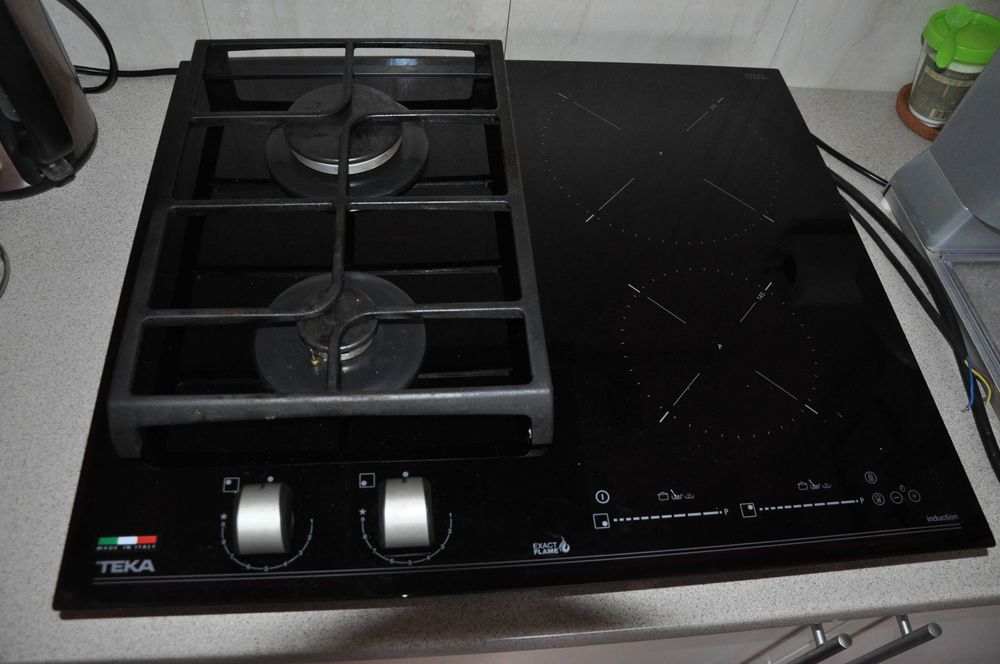 Płyta indukcyjno-gazowa Teka
