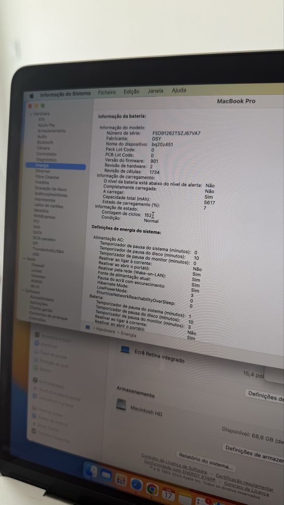 Macbook Pro 16 i7 2019