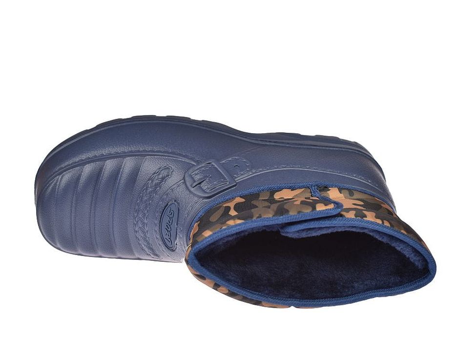 Kalosze ocieplane lekkie śniegowce na rzepy 4773-8 nv roz. 43