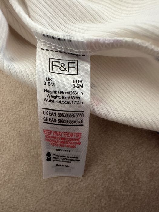 Сукня дитяча в квіточки F&F 3-6 міс