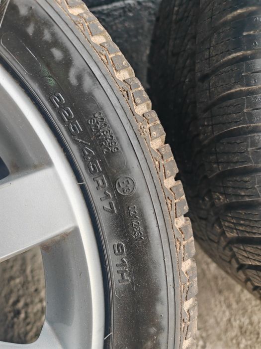 Jantes 17 5x112 com pneus!