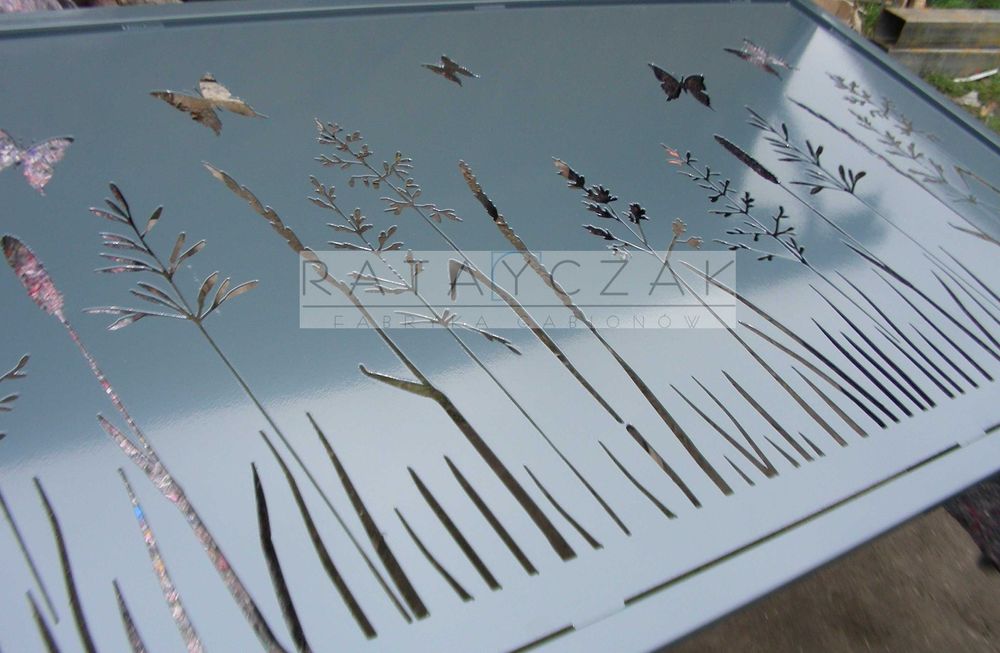 Przęsło laser CNC Nowoczesne projekt klienta wycinane PRODUCENT