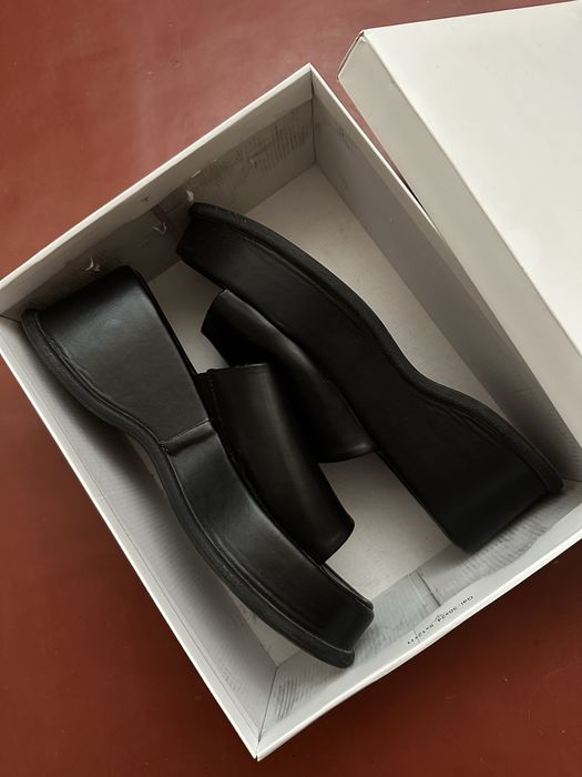 Сабо на платформе шлепанцы