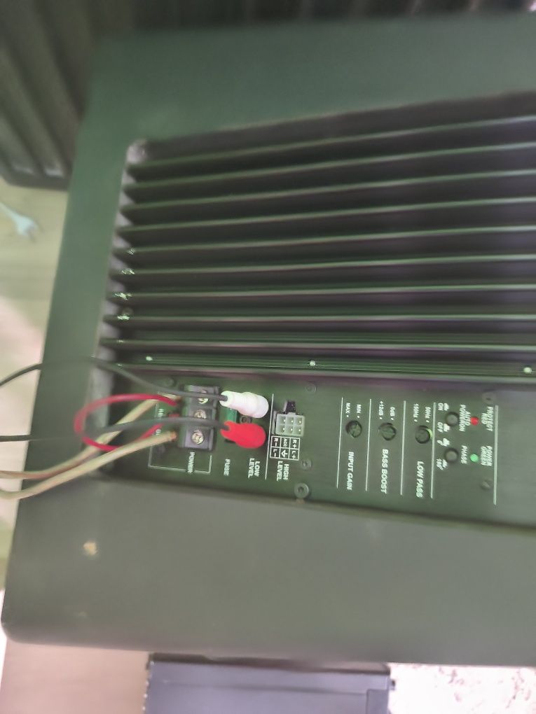 Subwoofer car audio peiying