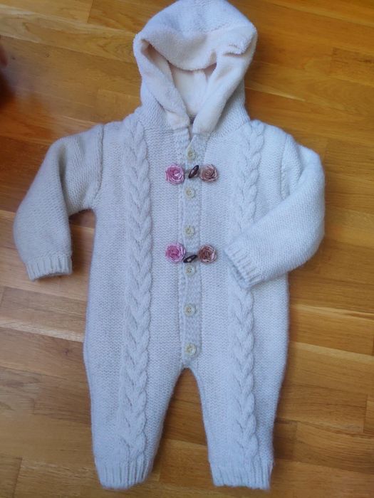 Вязаный комбинезон