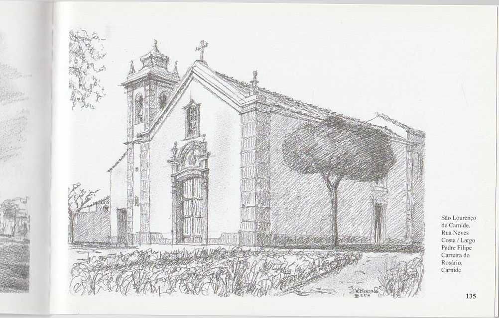 Igrejas de Lisboa – Desenhos-Vasco d'Orey Bobone