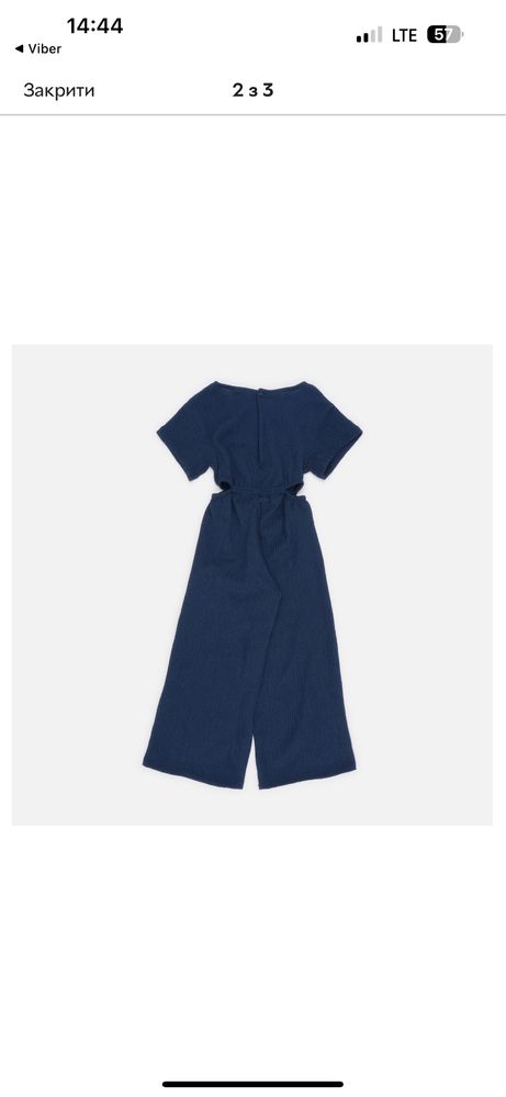 летний комбинезон с кюлотами zara