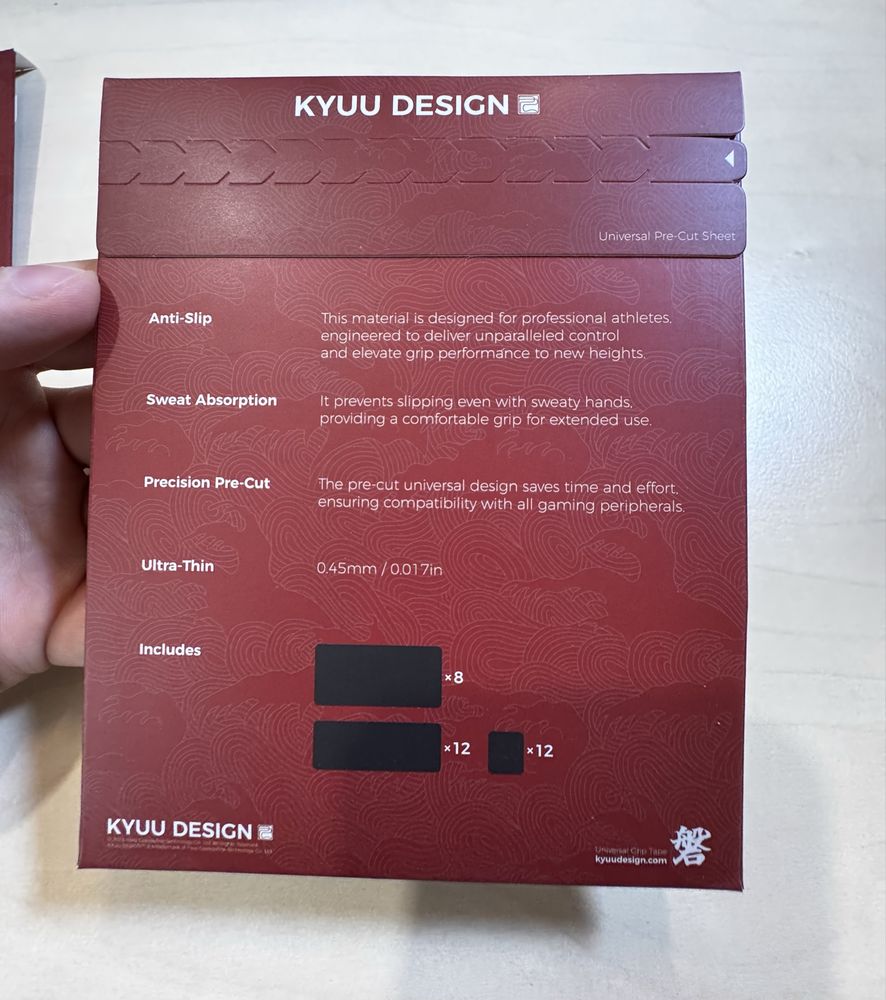 KYUU DESIGN | Универсальные грипсы для мыши