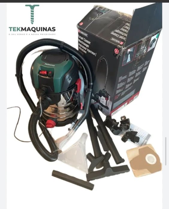 Aspirador e lava para pó e líquidos lava chão tapetes sofás novo