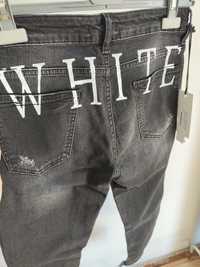 Jeansy Off-White rozm. 29 Nowe z metką