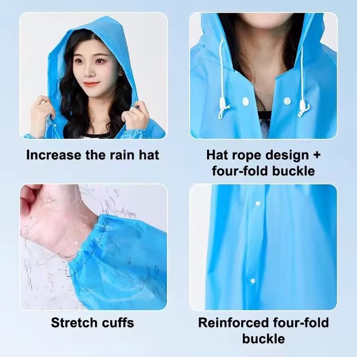 Дощовик + чохли на взуття водонепроникні дождевик чехлы білий прозори